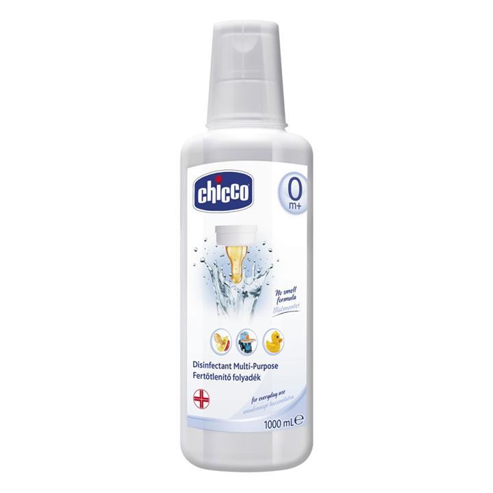 مایع استریل و ضد عفونی کننده چیکو (Chicco) حجم 1 لیتر Chicco 648572 Baby Bottel Detergent Liquid 1000ml